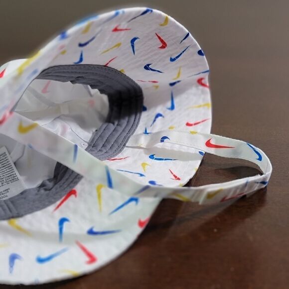 Nike Sportswear NSW Dri Fit Bucket Hat White Kids - Picture 6 of 7